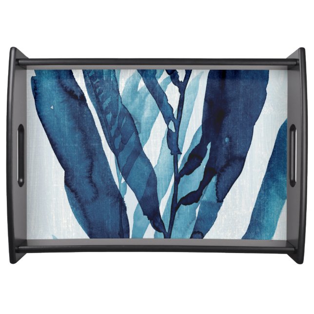 Blue Drift I Serving Tray (Front)