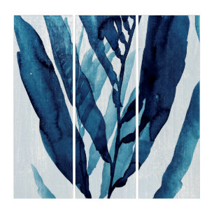 Blue Drift I Triptych