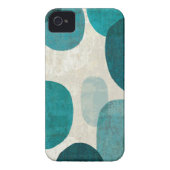Blue Drips Case-Mate iPhone Case (Back)