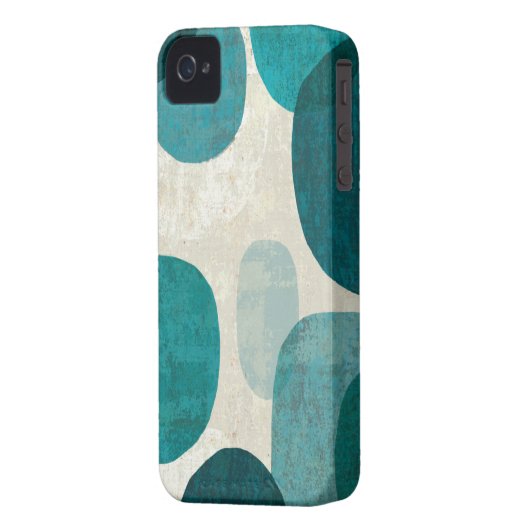 Blue Drips Case-Mate iPhone Case (Back Left)