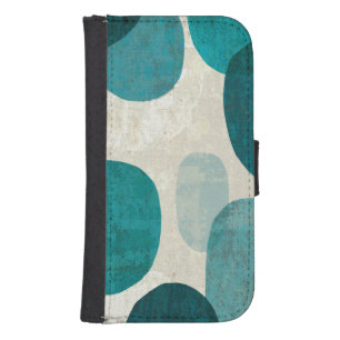 Blue Drips Samsung S4 Wallet Case