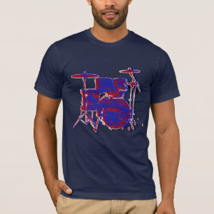 Blue Drums drummer's T-Shirt