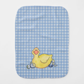 Blue Duck Baby Burp Cloth