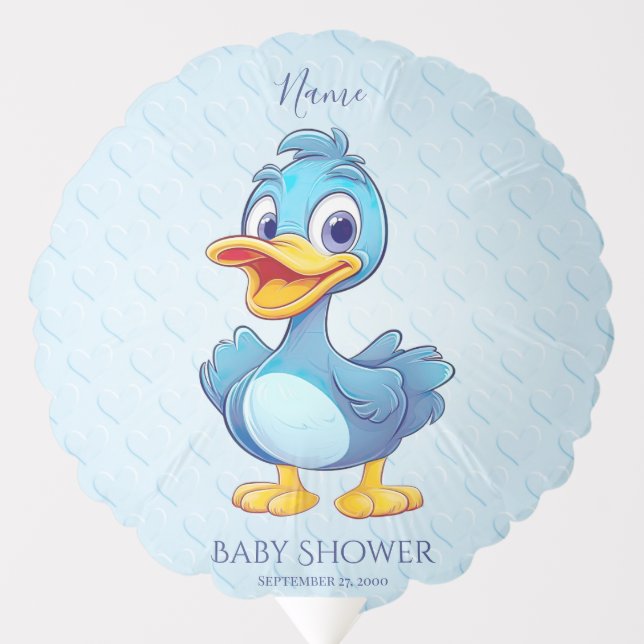 Blue Duck Balloon (Front)