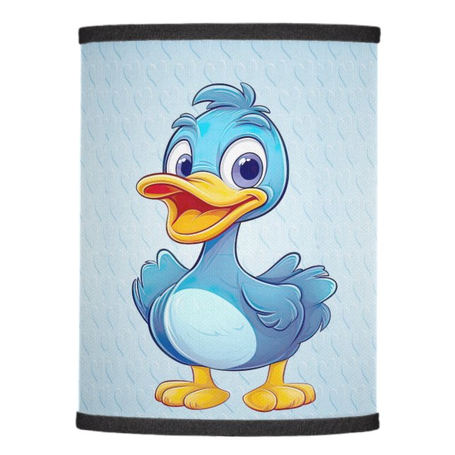 Blue Duck Lamp Shade (Front)