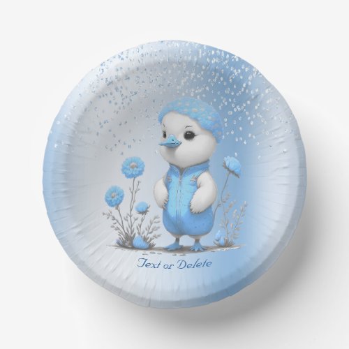 Blue Duck Paper Bowl