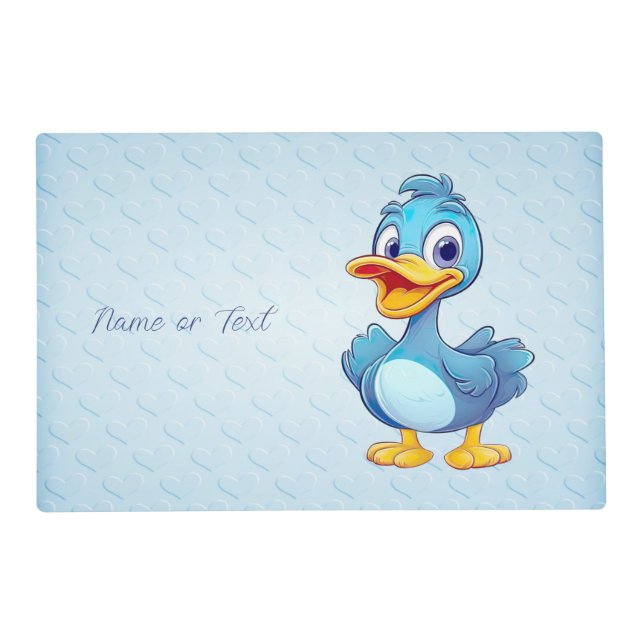 Blue Duck Placemat (Front)