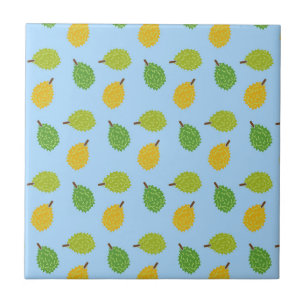 blue durians ceramic tile