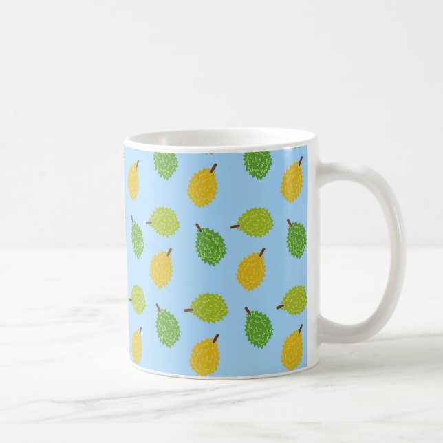 blue durians coffee mug (Right)