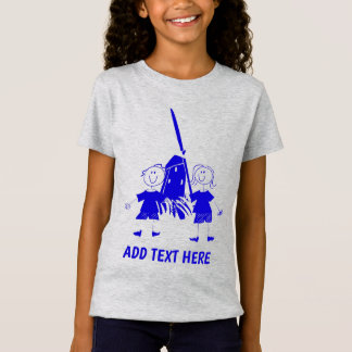 Blue Dutch Stick Kids T-Shirt