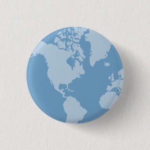 Blue Earth Button