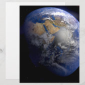 Blue Earth From Space Inspirational (Front/Back)