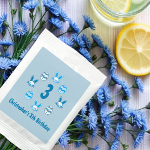 Blue Easter 3rd Birthday Lemonade Drink Mix