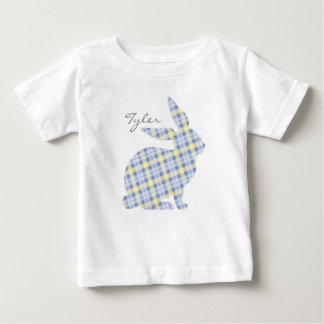 Blue Easter Bunny Graphic T-shirt for Kids