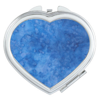 Blue Effervescence Compact Mirror