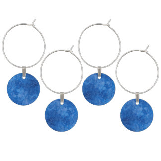 Blue Effervescence Wine Charms