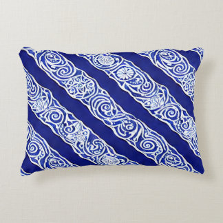 Blue Elegance Accent Pillow
