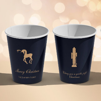 Blue elegant Nutcracker personalized cup
