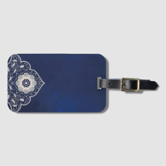  Blue elegant Turkish Design Luggage Tag