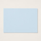 Blue Elephant Baby Shower Name Suggestion Cards (Back)