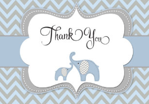 baby shower thank you cards zazzle