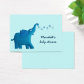 blue elephant heart (Desk)