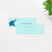 blue elephant heart (Desk)