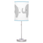 Blue Elephant Lamp