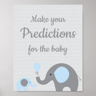 Blue Elephant Predictions for Baby Sign