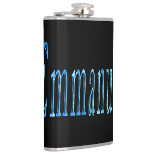Blue Emmanuel Name,  Flask