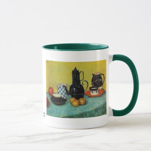 Blue Enamel Coffee Pot by Vincent van Gogh Mug