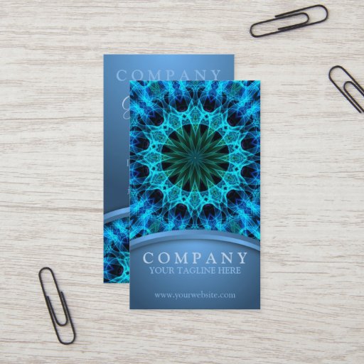 Customizable Blue Energy Business Card Templates