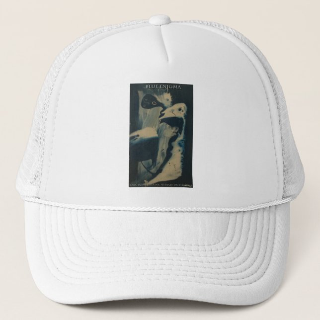 Blue Enigma Trucker Hat (Front)