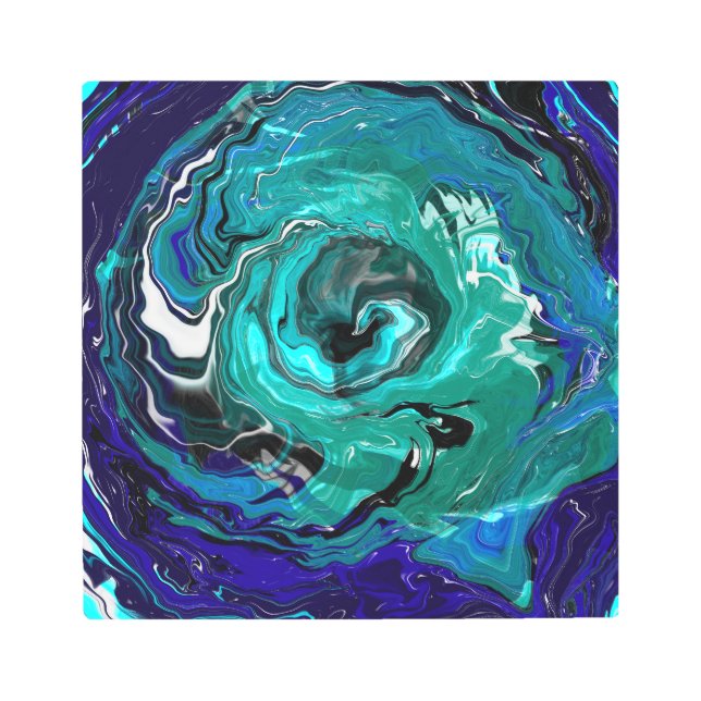 Blue Eternity | Abstract Art (Front)