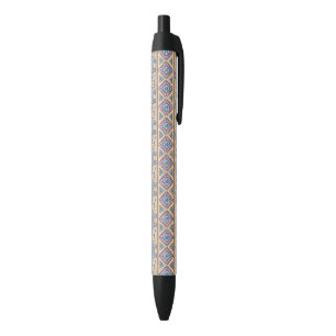 Blue Ethnic Elephant Tribal Pattern Pen