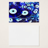 Blue Evil Eye amulets (Front & Back)