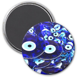 Blue Evil Eye amulets Magnet