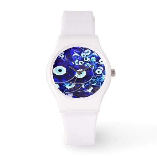 Blue Evil Eye amulets Watch