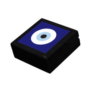 Blue Evil Eye Good luck & Protection Symbol Gift Box