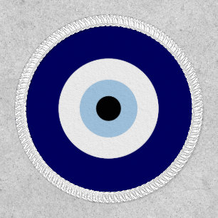 Blue Evil Eye Good luck & Protection Symbol Patch