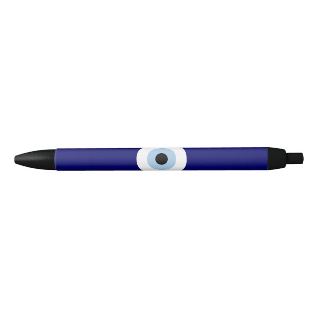 Blue Evil Eye Good luck & Protection Symbol Pen (Front)