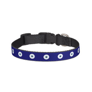 Blue Evil Eye Good luck & Protection Symbol Pet Collar