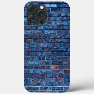 Blue Exposed Brick Cool iPhone 13 Pro Max Case