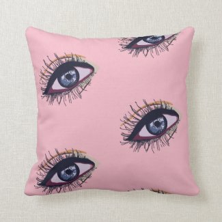 Blue Eye Art  Custom Cushion