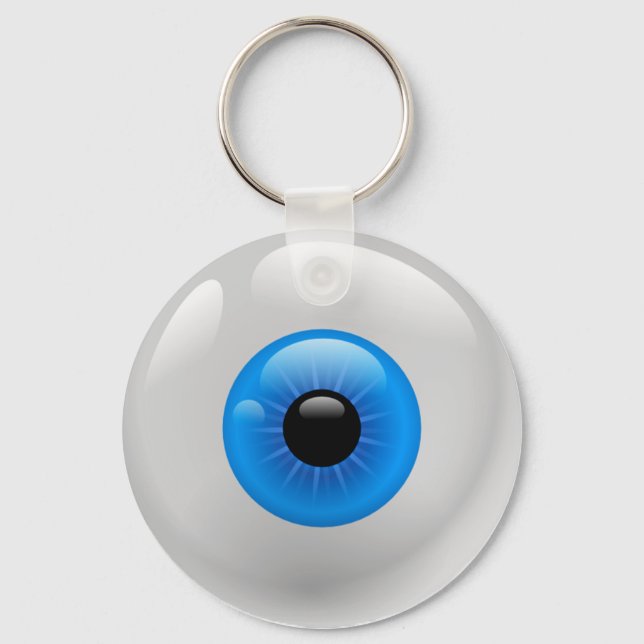 BLUE EYE BALL KEYCHAIN (Front)