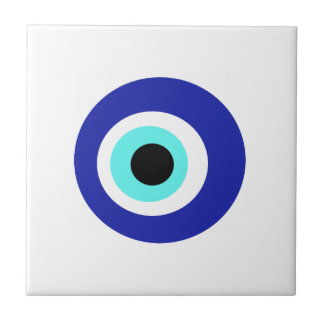 Blue eye ceramic tile