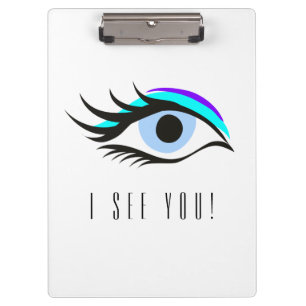 Blue eye  clipboard