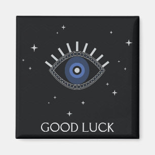 Blue eye, evil eye protection, good luck magnet