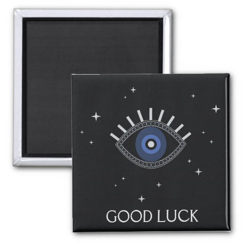 Blue eye evil eye protection good luck magnet