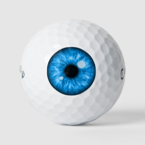 Blue Eye Funny Golf Balls